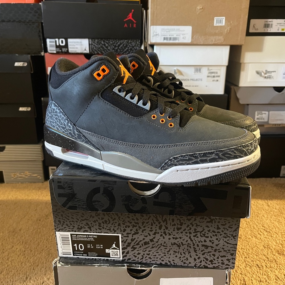 Nike Air Jordan 3 “Fear” Sz 10
